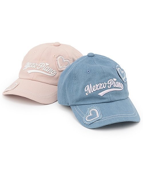 NARUMIYA ONLINE｜【UVカット/遮熱/冷感】ハートアップリケキャップ