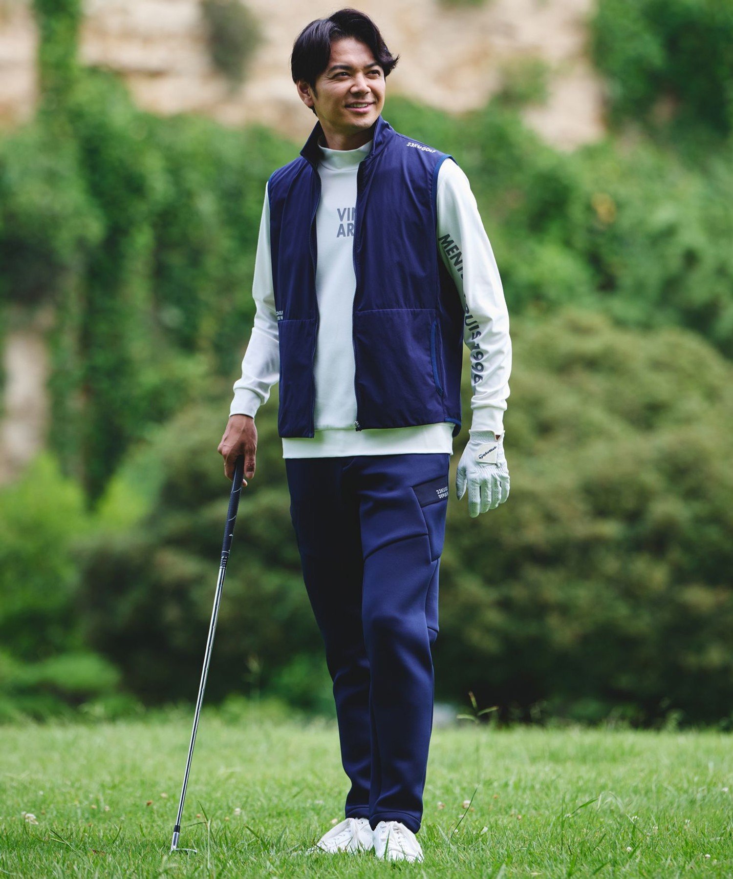 23区GOLF｜【MEN】【ストレッチ】ダンボールニットパンツ | Rakuten