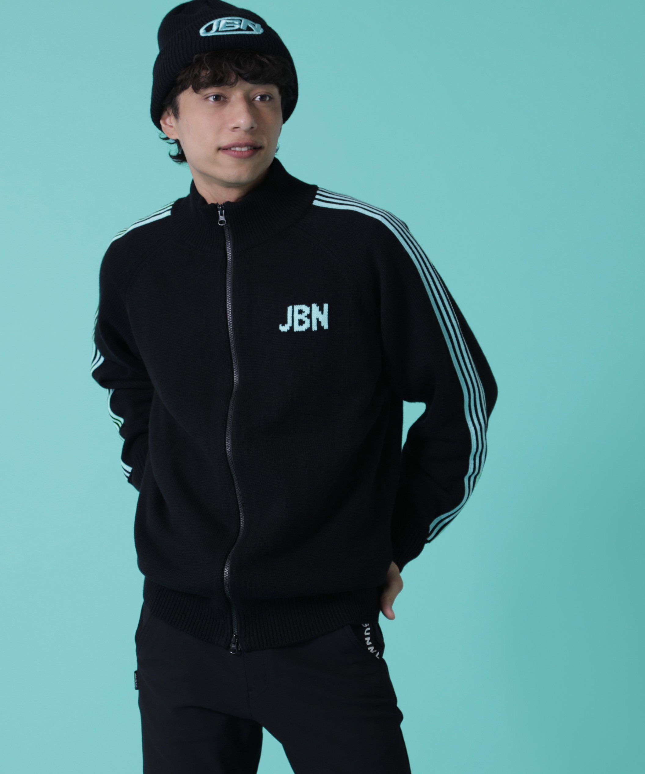 Jack Bunny!!｜フルジップアップニットジャケット | Rakuten Fashion