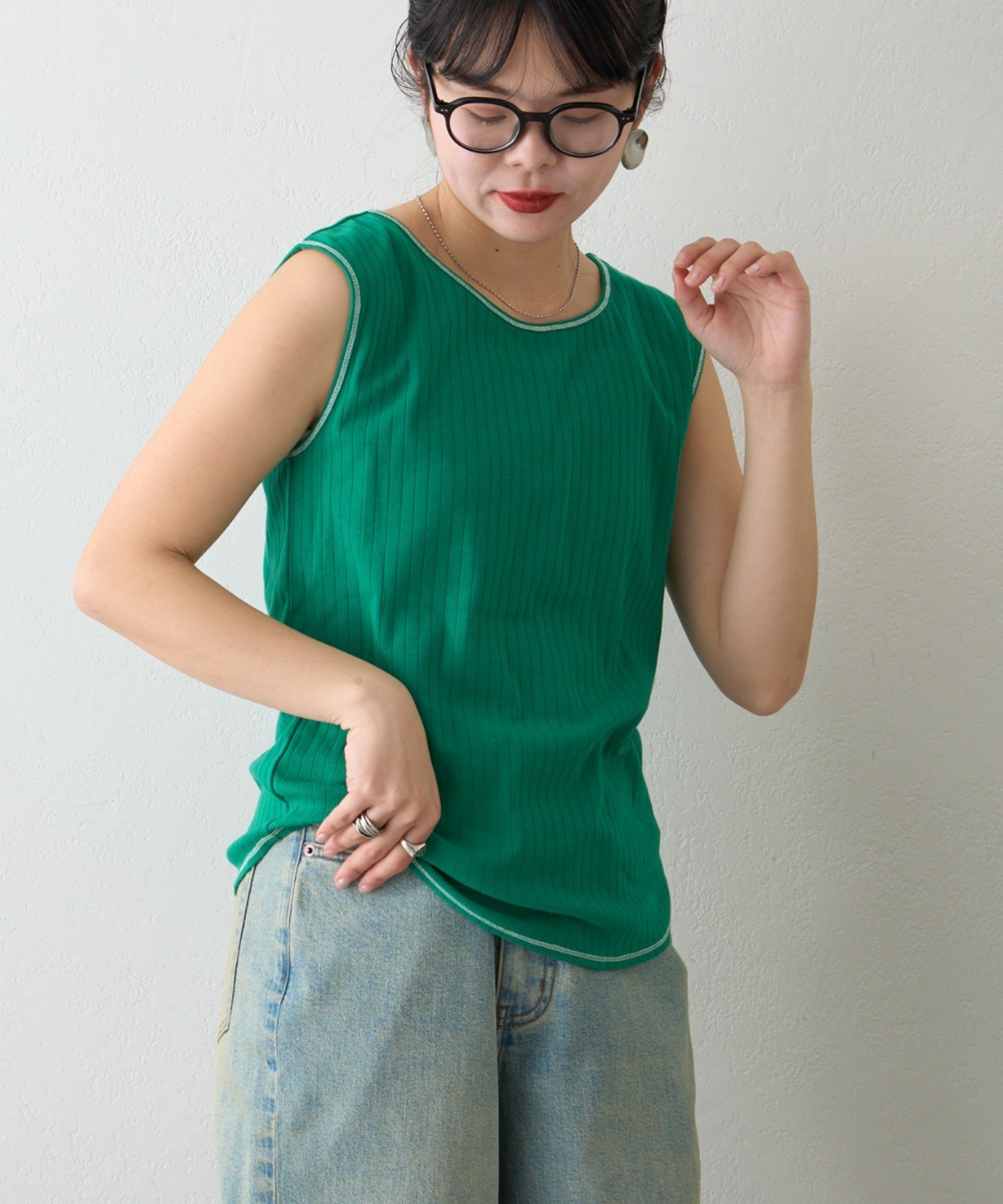 blhlc TYO タンクトップ 2色セット 販売枚数13万枚突破!!】＜抗菌防臭＞2WAY配色タンクトップ | CIAOPANIC