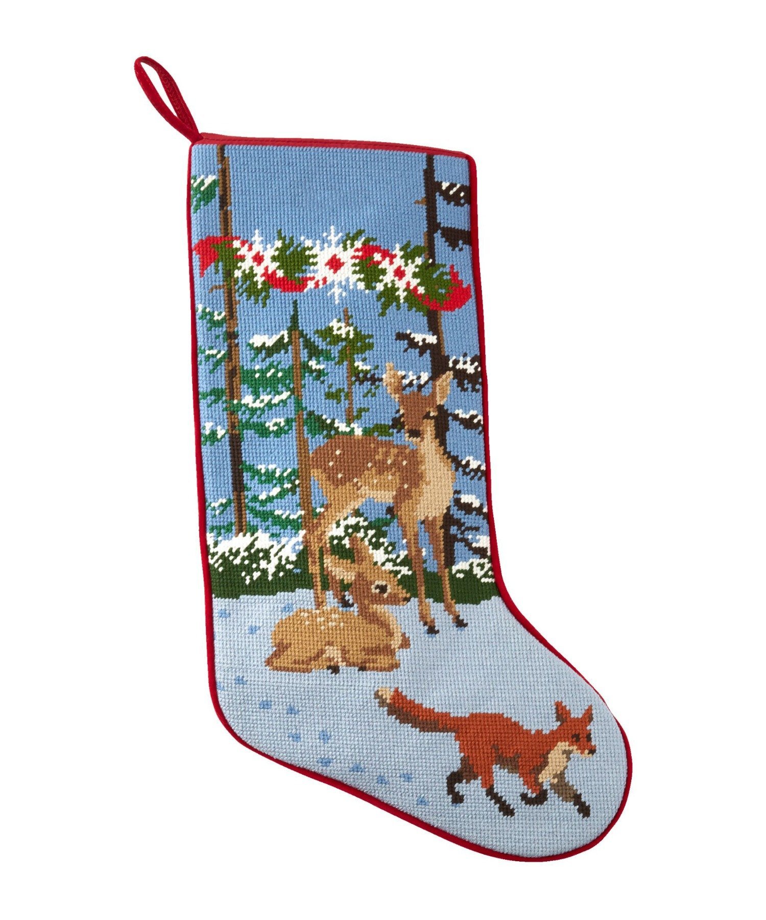 L.L.Bean｜クリスマス・ニードルポイント・ストッキング | Rakuten