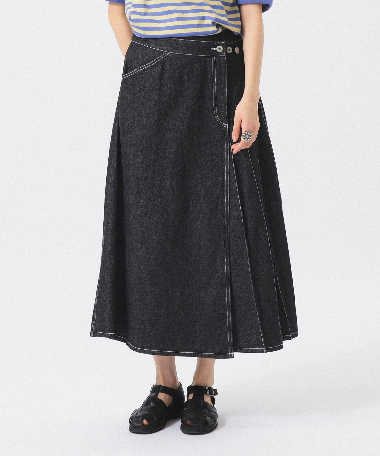 BEAMS WOMEN｜ラップ プリーツ スカート 26SS | Rakuten Fashion(楽天