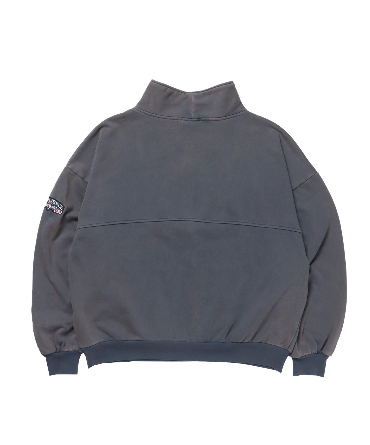 NAVAL｜【SEQUENZ(シークエンズ)】90s SPORTS WASHED HZIP SWEAT