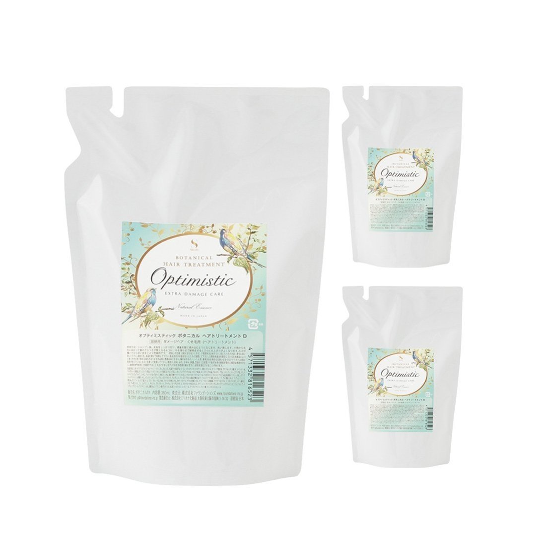 Optimistic｜ボタニカル シャンプー D 900mL&ボタニカル ヘア