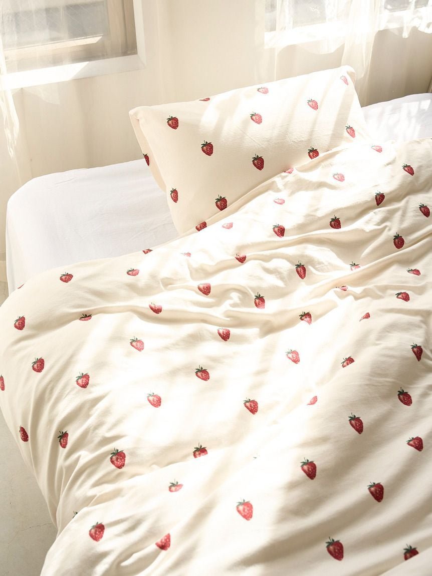 gelato pique｜【Sleep】ストロベリー柄BOXシーツ(シングル) | Rakuten