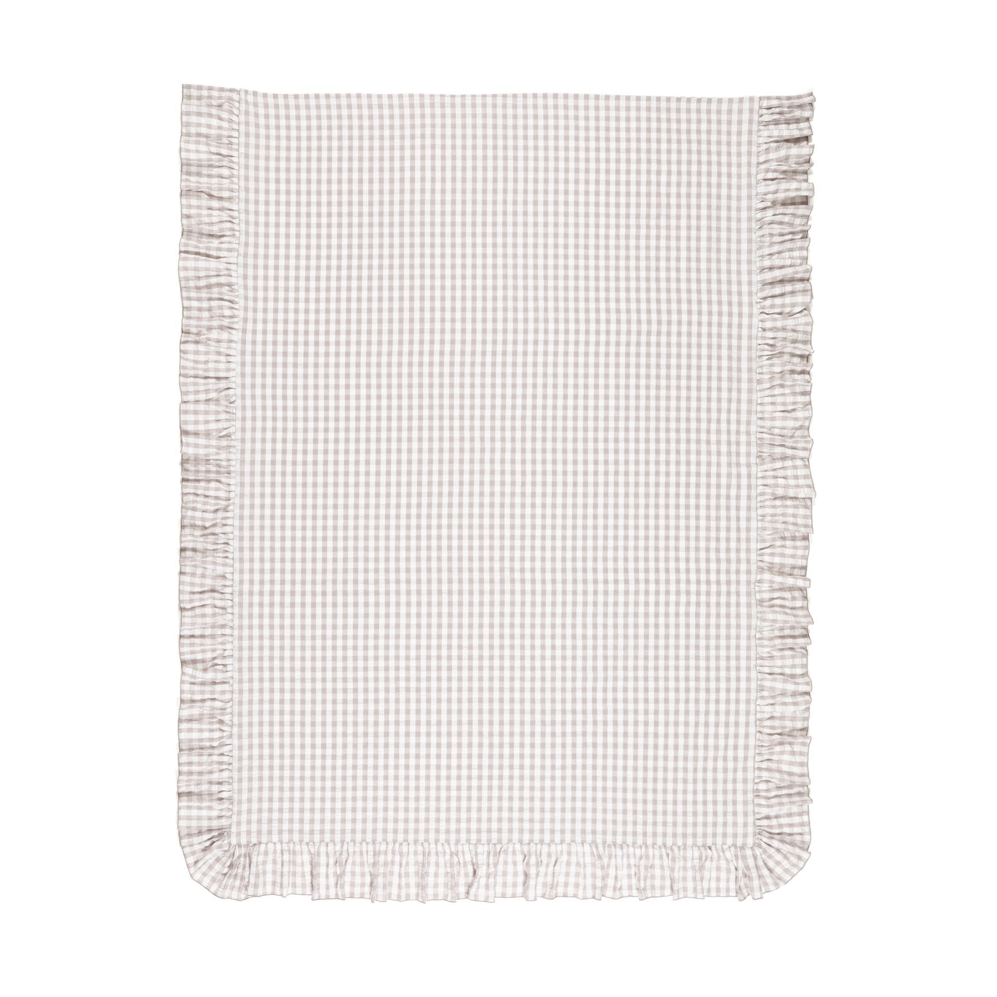 Francfranc｜フリルチェック 掛け布団カバー シングル | Rakuten