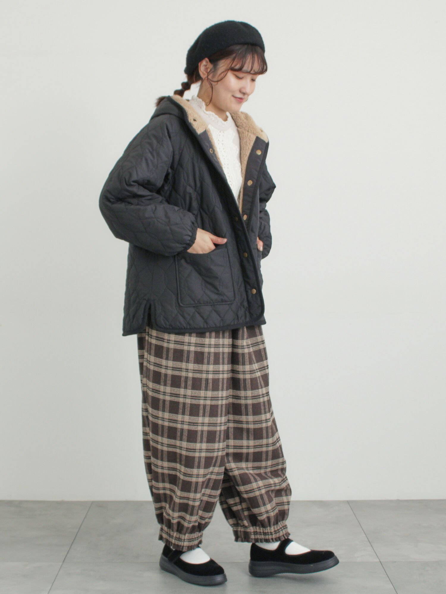 Samansa Mos2｜リバーシブルボアブルゾン | Rakuten Fashion(楽天