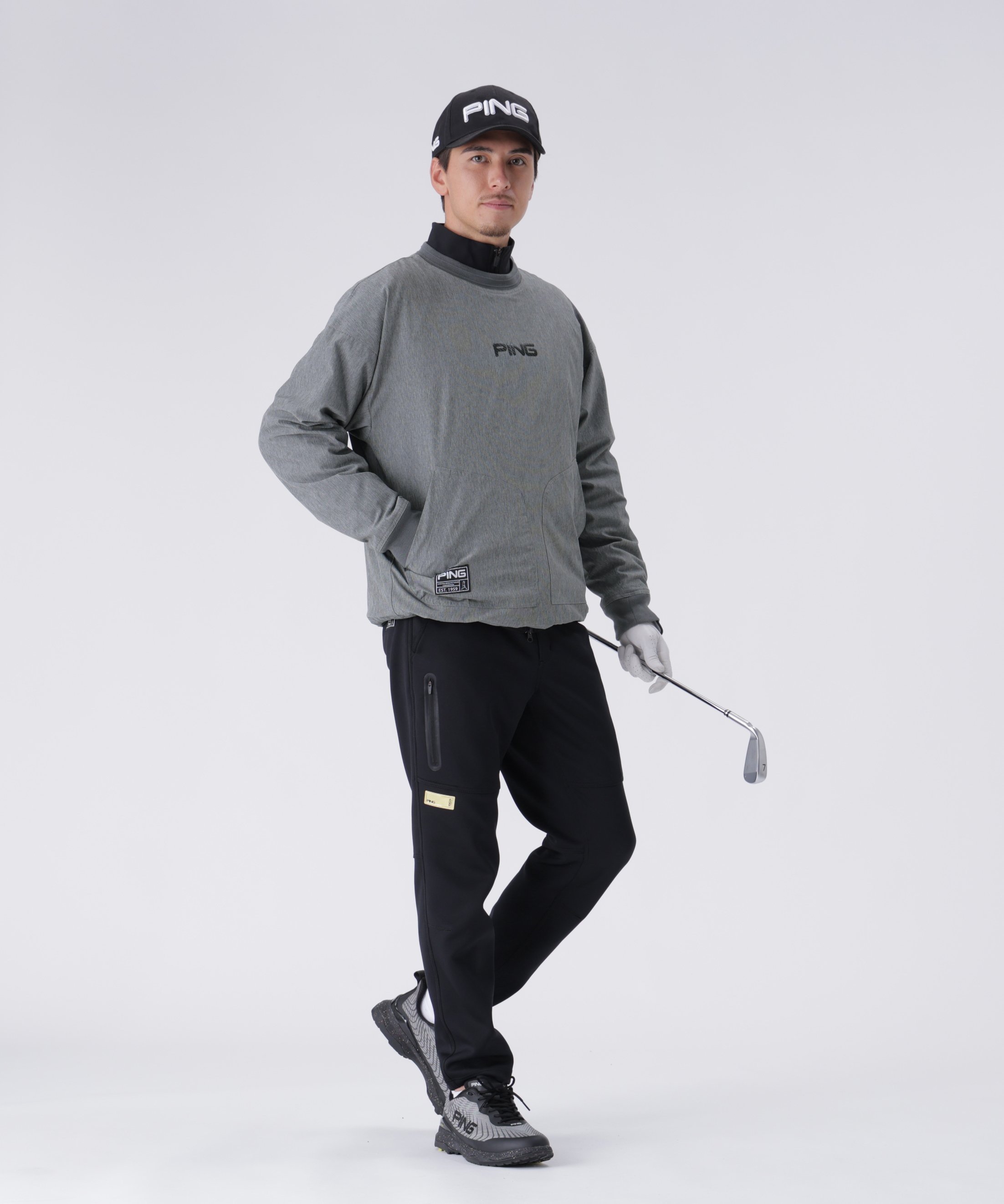PING APPAREL｜全方向ストレッチ/ダブルフェイス ツインレイヤード