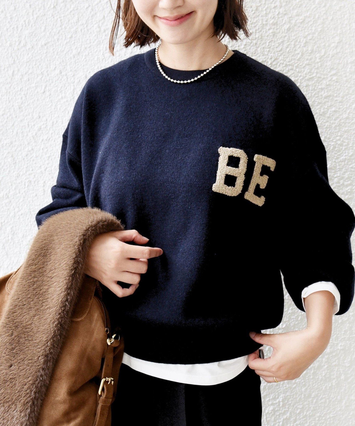 超希少⭐️ レオナール スポーツ ゼブラ柄 長袖 ニット セーター 刺繍ロゴ 黒 サワアラモード Sawa a la mode モノトーンで着映えるゼブラ柄ニット