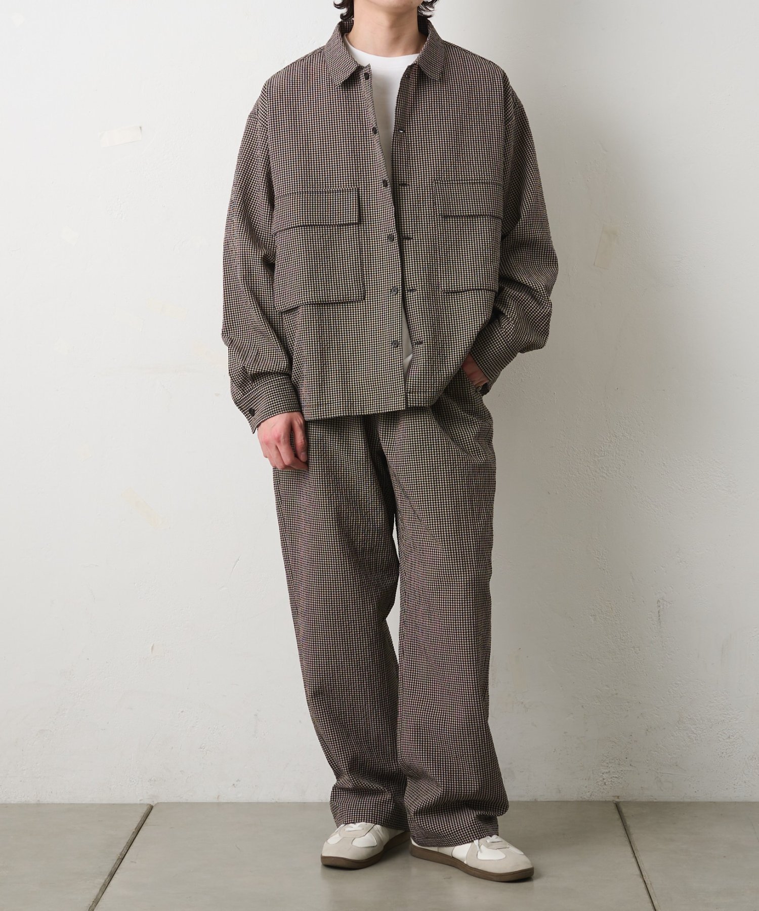 COLONY 2139｜【セットアップ対応】シアサッカーギンガムイージー