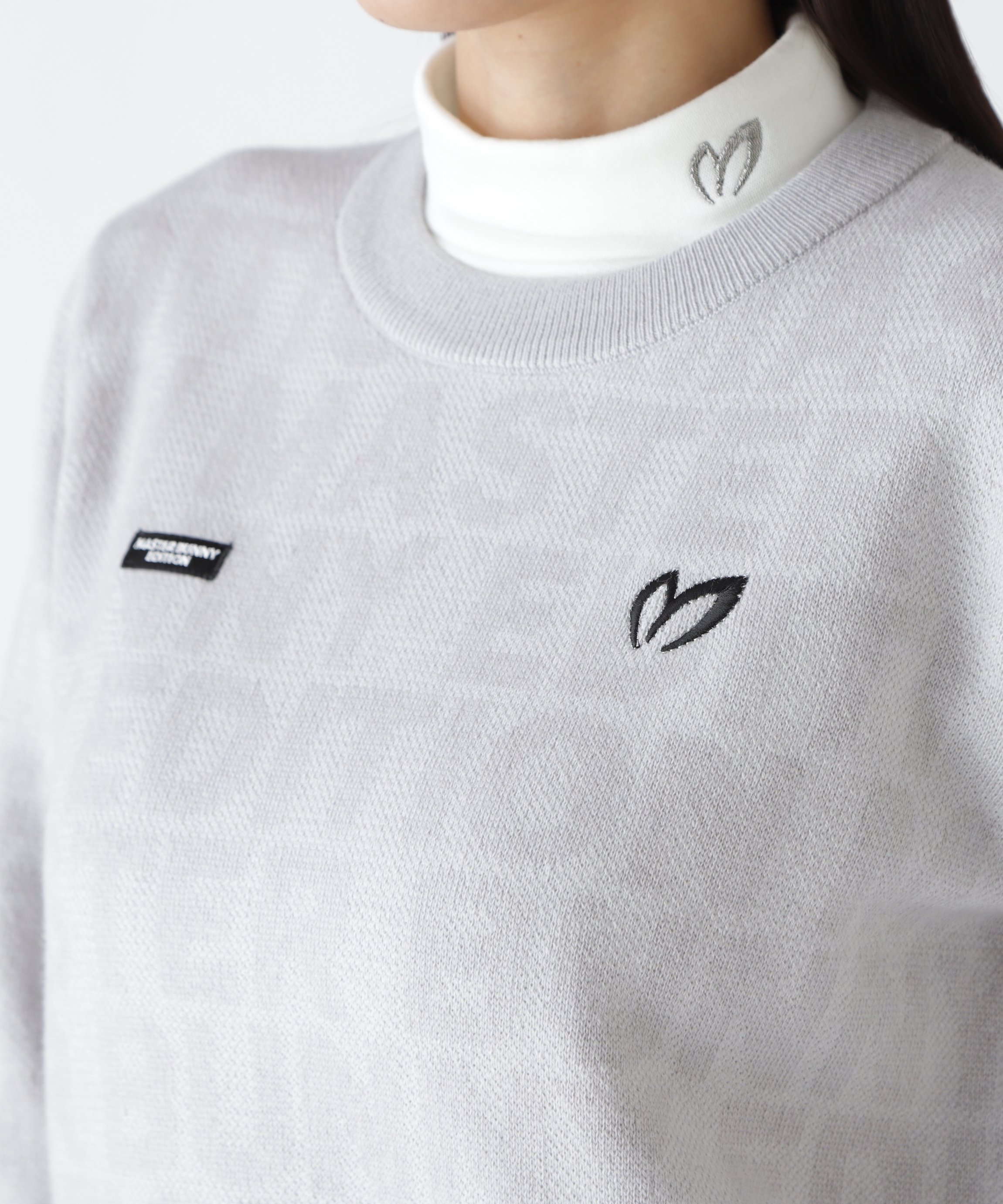 MASTER BUNNY EDITION｜ロゴクルーネックニットプルオーバー | Rakuten