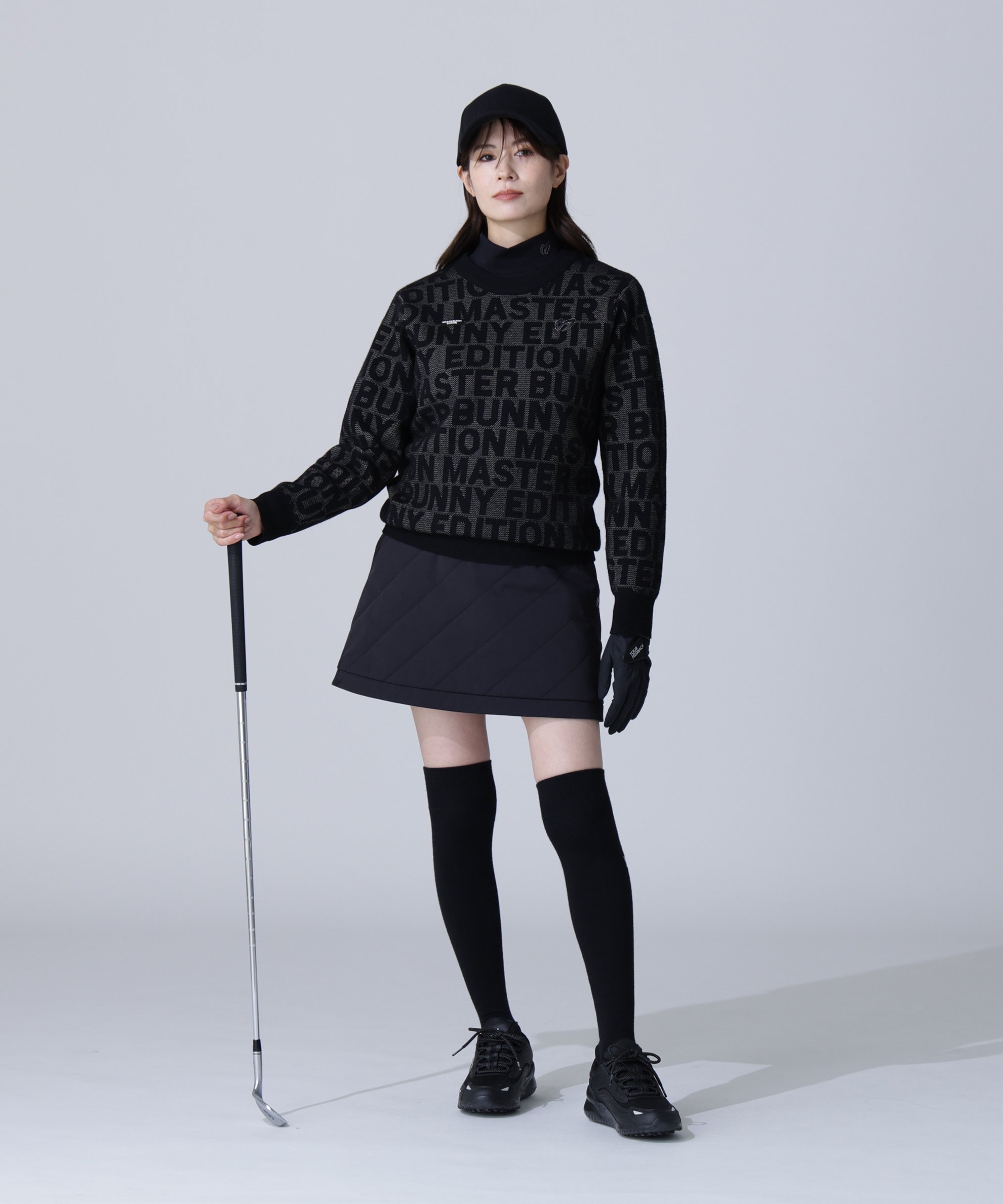 MASTER BUNNY EDITION｜ロゴクルーネックニットプルオーバー | Rakuten