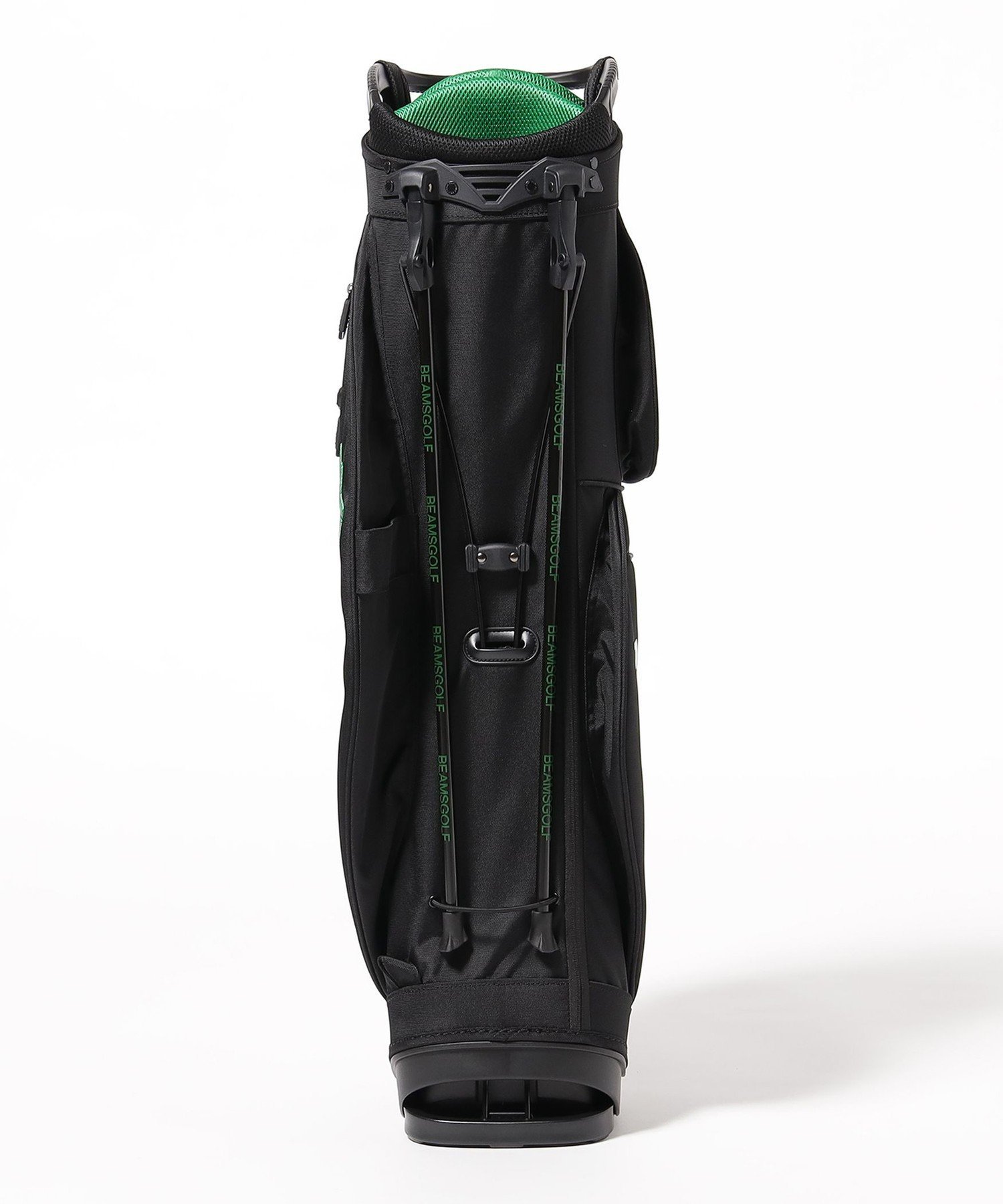 BEAMS GOLF スタンドバッグ ブラック/グリーン BEAMS GOLF（ビームス