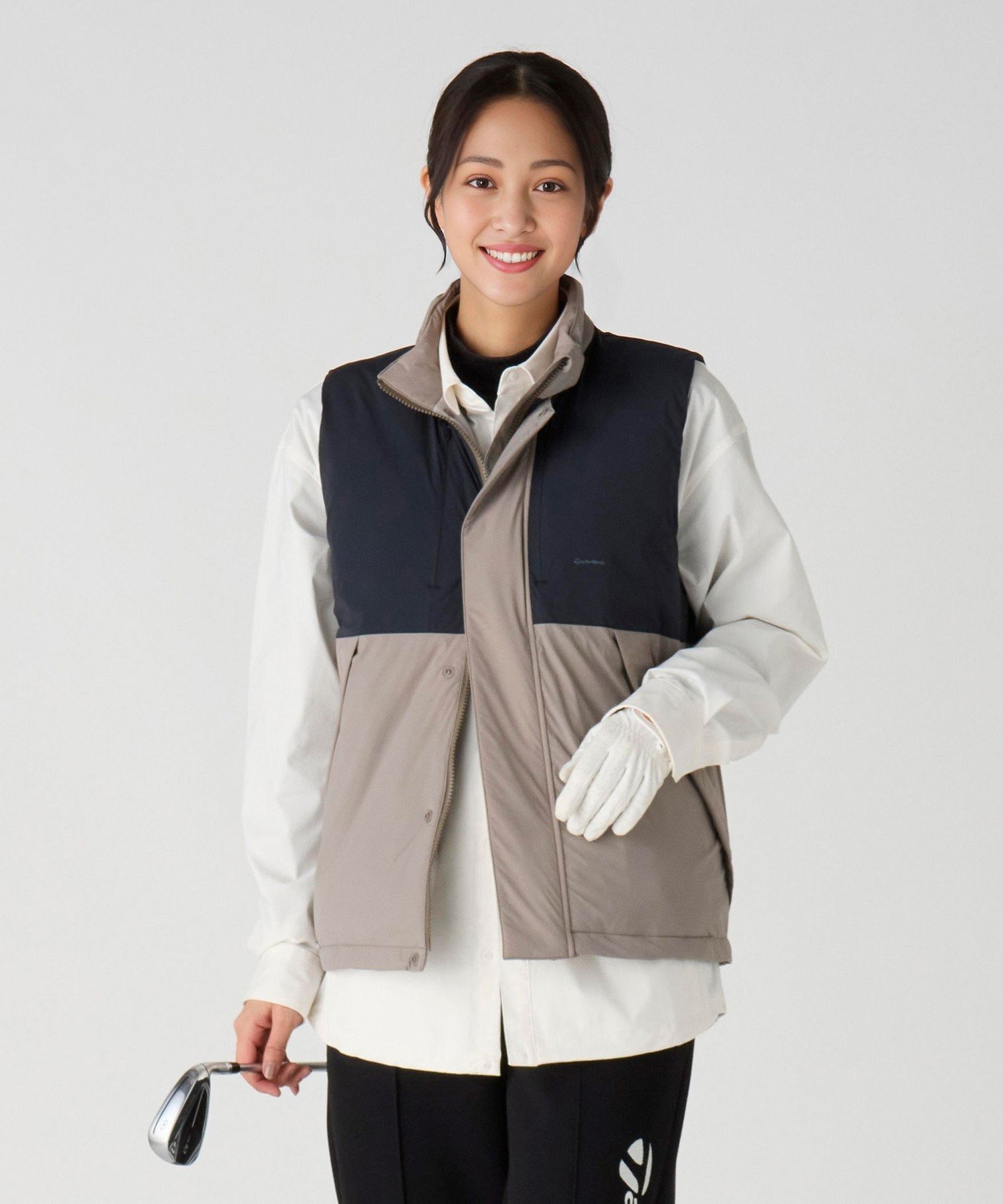 未使用 TaylorMade×UNITED ARROWSポケット 中綿ベスト UNITED ARROWS｜【別注】<TaylorMade*UNITED ARROWS> フルジップ