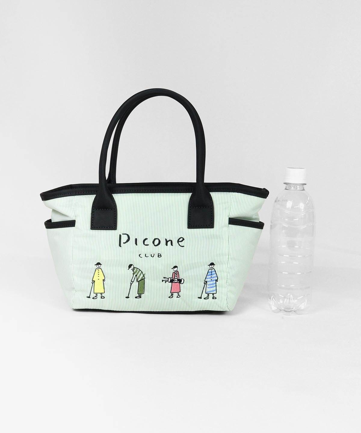 Picone Club｜ストライプ柄刺繍バッグ | Rakuten Fashion(楽天
