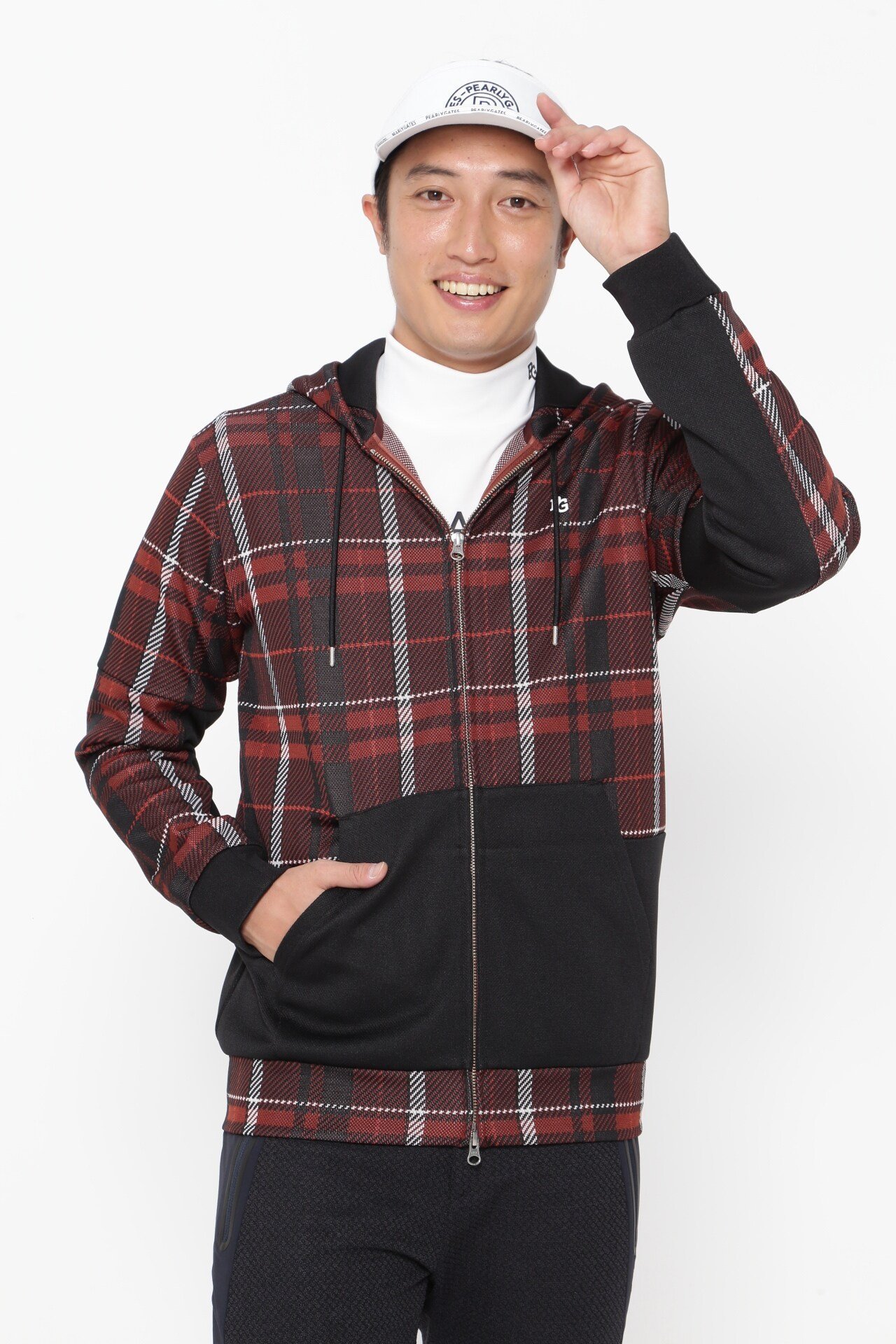 PEARLY GATES｜カシミヤ天竺 フルジップニットジャケット | Rakuten