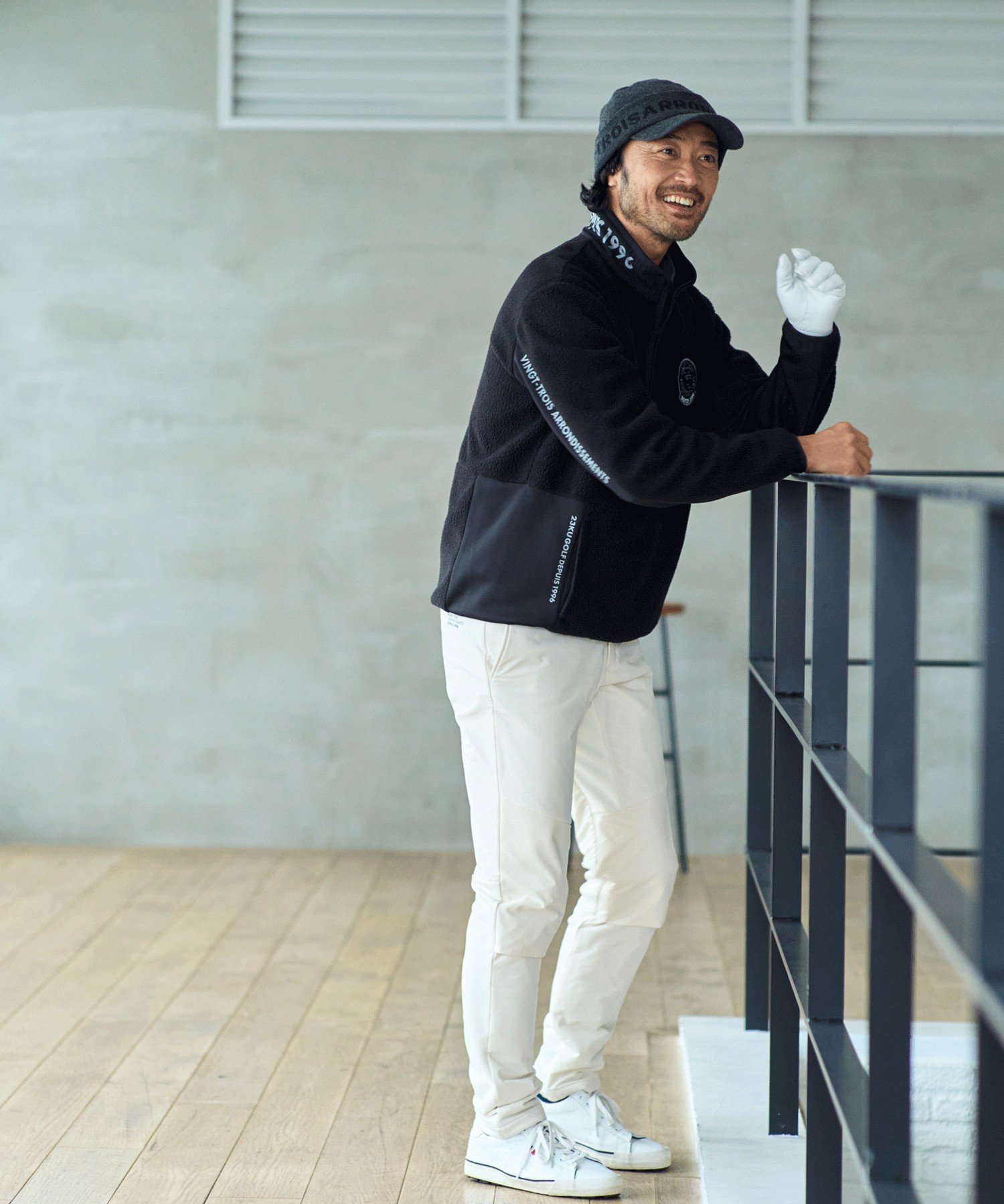 23区GOLF｜【MEN】ボアフリースプルオーバー | Rakuten Fashion(楽天