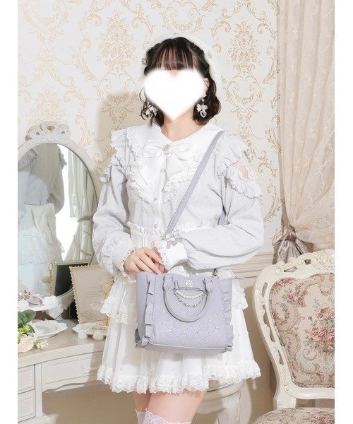 NOEMIE｜さきまるちゃんコラボ♡キラキラビジュー2wayショルダーバッグ