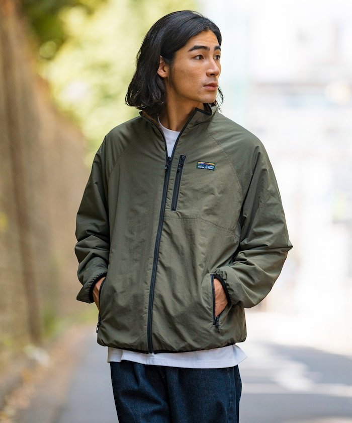 FREAK'S STORE｜リラックスフィット ナイロン フリース リバーシブル
