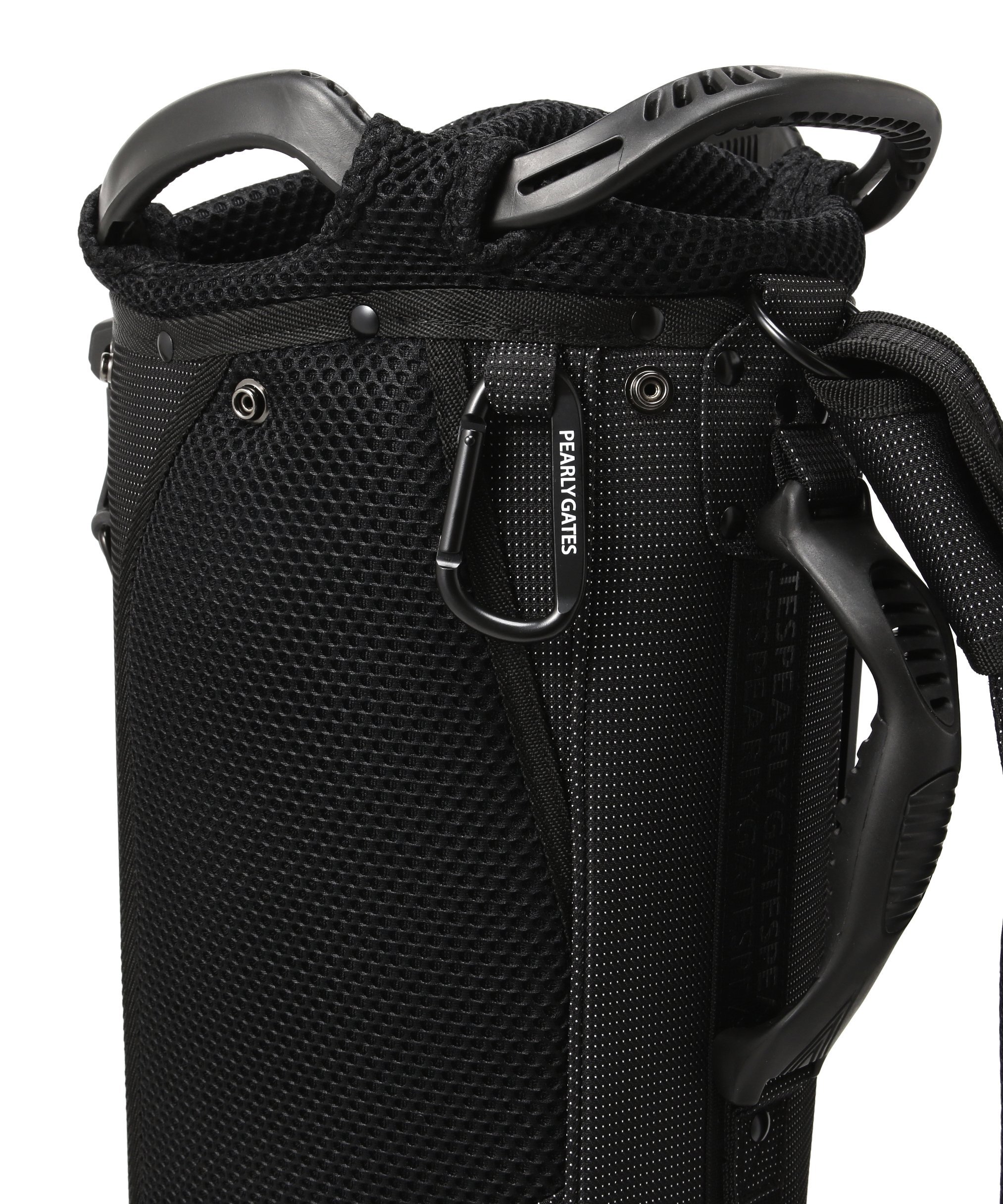 PEARLY GATES｜トーナルロゴドットベース軽量スタンド式キャディバッグ