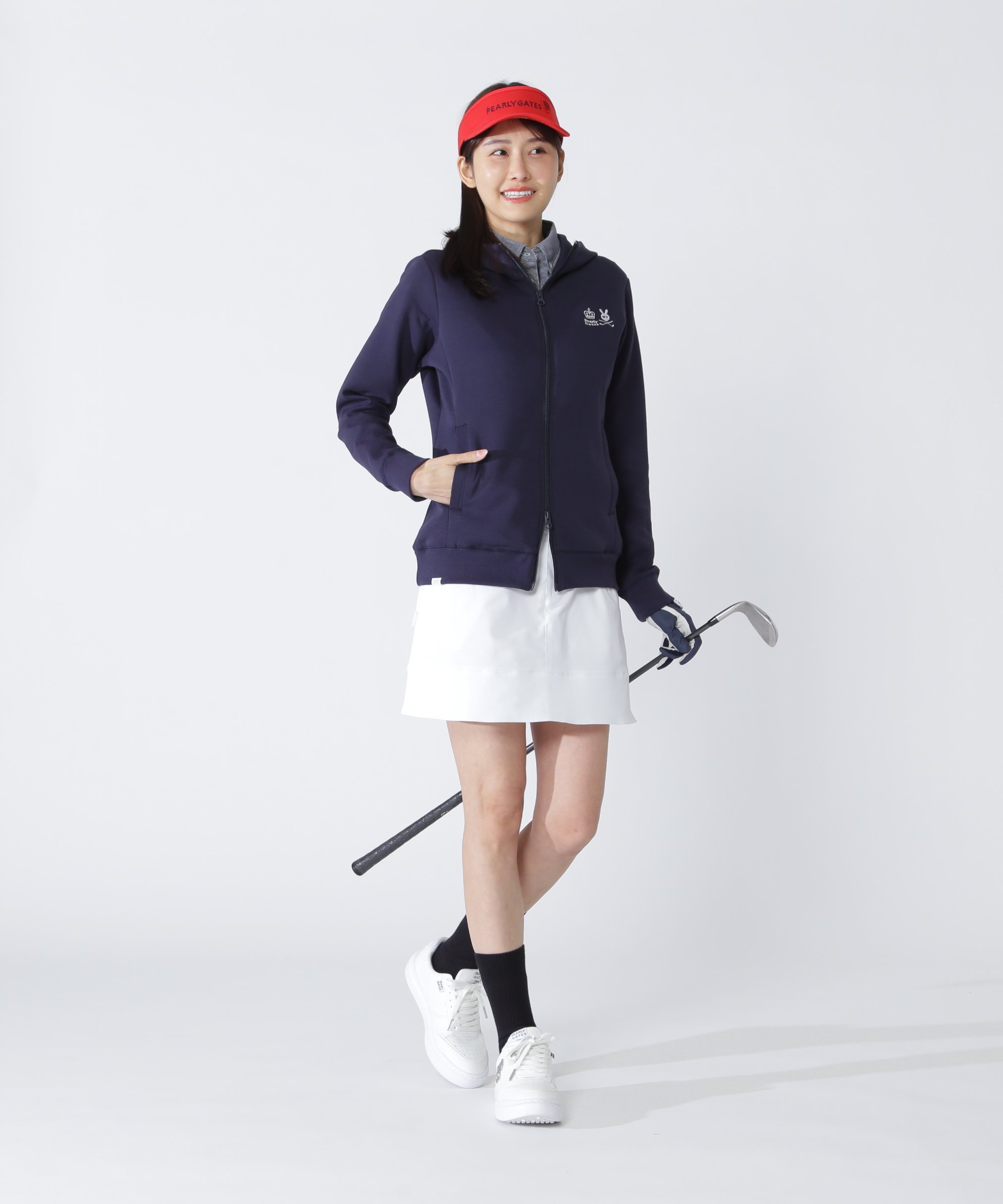 PEARLY GATES｜PEストレッチヘリンボーンスカート | Rakuten Fashion