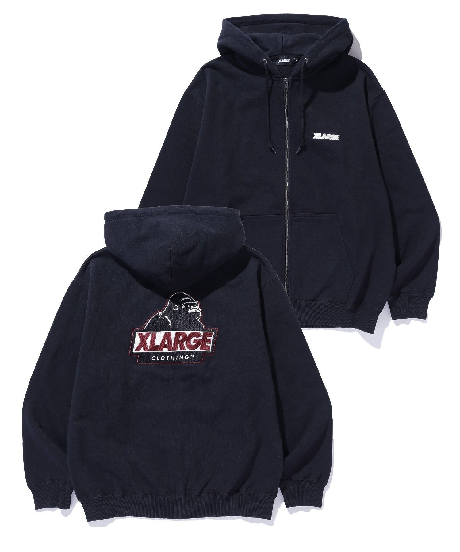 XLARGE｜SLANTED OG ZIP HOODED SWEATSHIRT | Rakuten Fashion(楽天