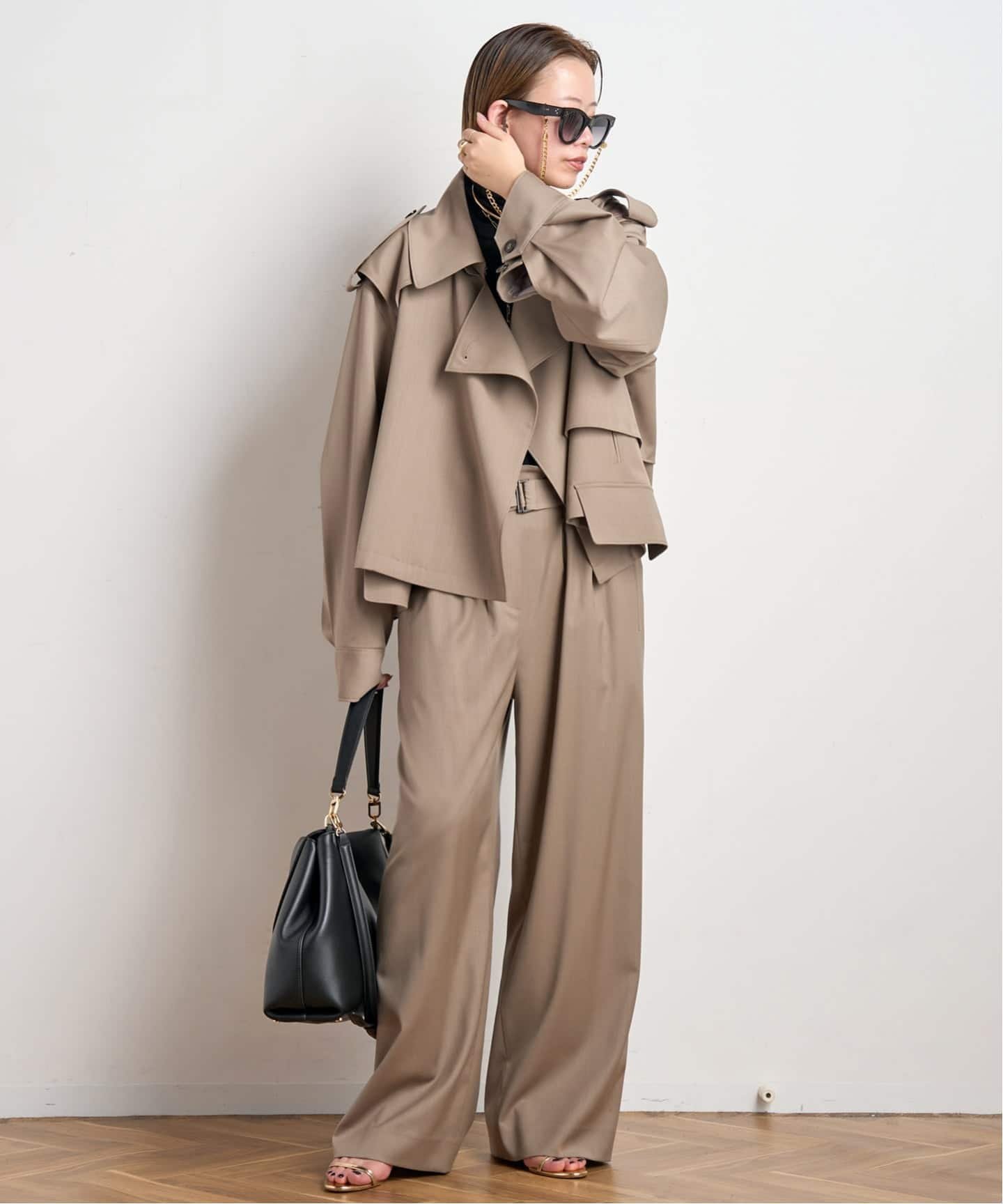 AP STUDIO｜【MINITZ/ミニッツ】別注SHORT TRENCH JACKET | Rakuten