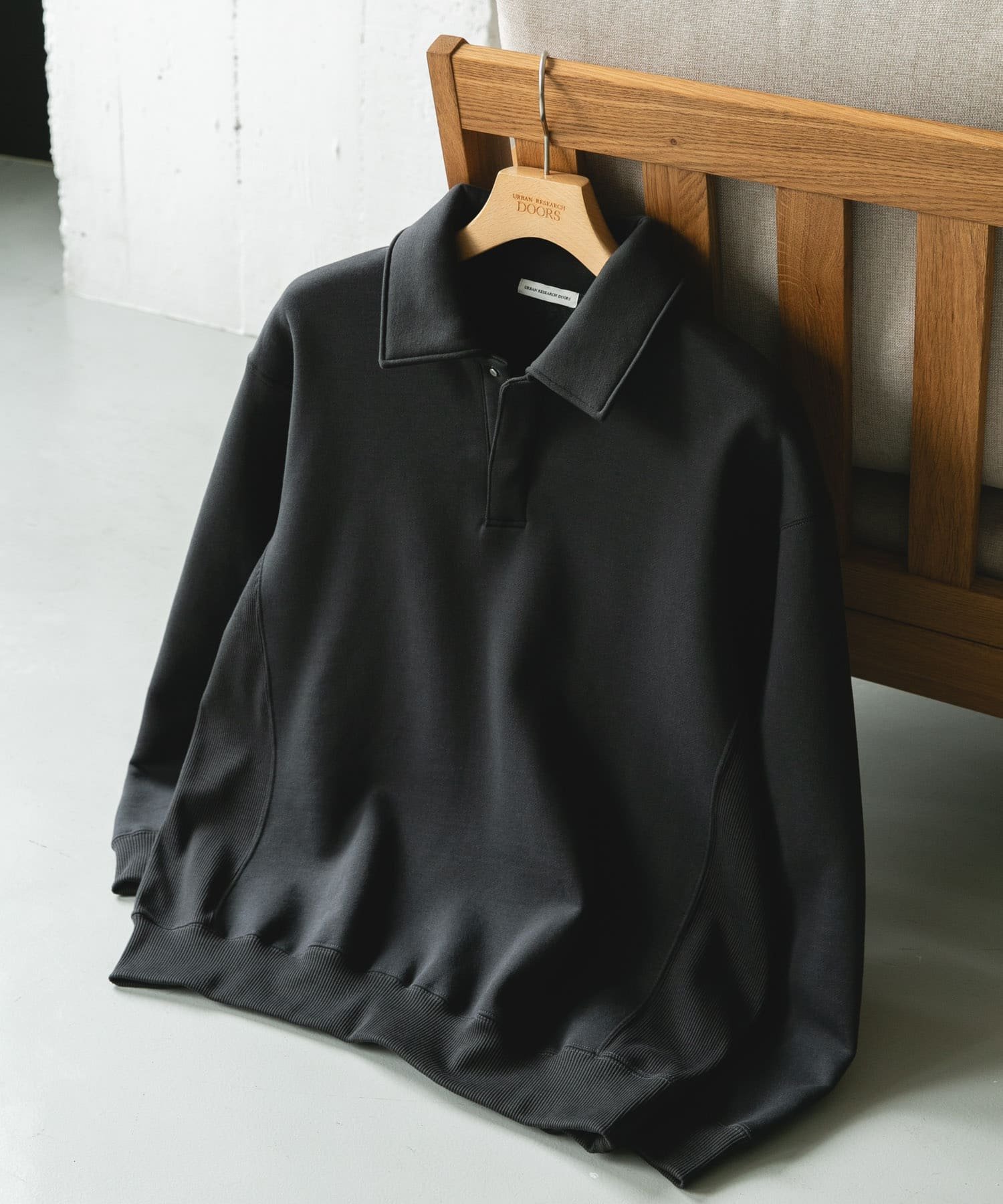 URBAN RESEARCH DOORS｜裏起毛スウェットポロシャツ | Rakuten Fashion