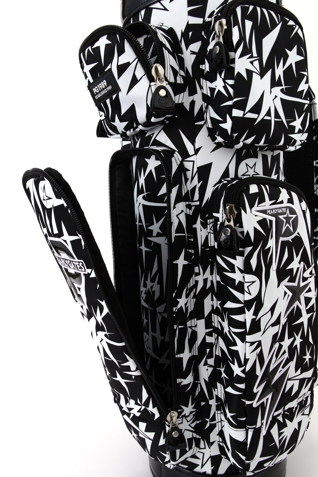 PEARLY GATES 星柄　キャディバック 即完売品】PEARLY GATES パーリーゲイツ キャディバッグ 星柄 希少