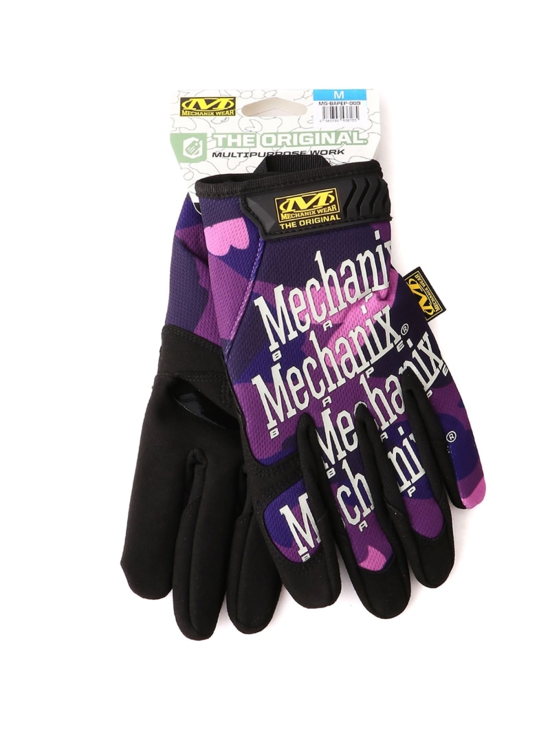 楽天市場】A BATHING APE COLOR CAMO MECHANIX WEAR GLOVES ア