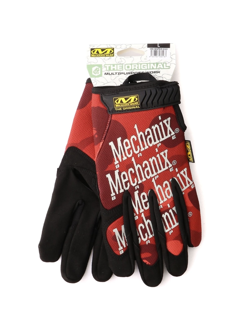楽天市場】A BATHING APE COLOR CAMO MECHANIX WEAR GLOVES ア