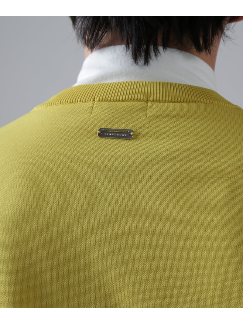 楽天市場】St ANDREWS 12G天竺×リンクス裏地付きクルーネックニット