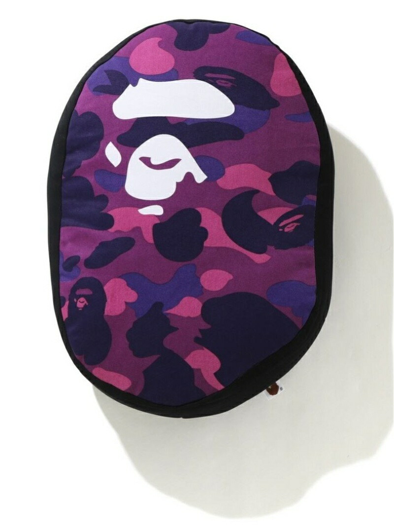 楽天市場】A BATHING APE COLOR CAMO APE HEAD CUSHION M ア