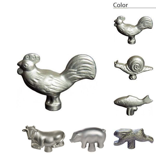 楽天市場】ストウブ STAUB アニマルノブ 40509-346 0509-347 40509-348