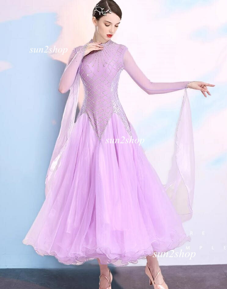 楽天市場】【送料無料】社交ダンスドレス 練習着 ダンドレス ワルツ 高