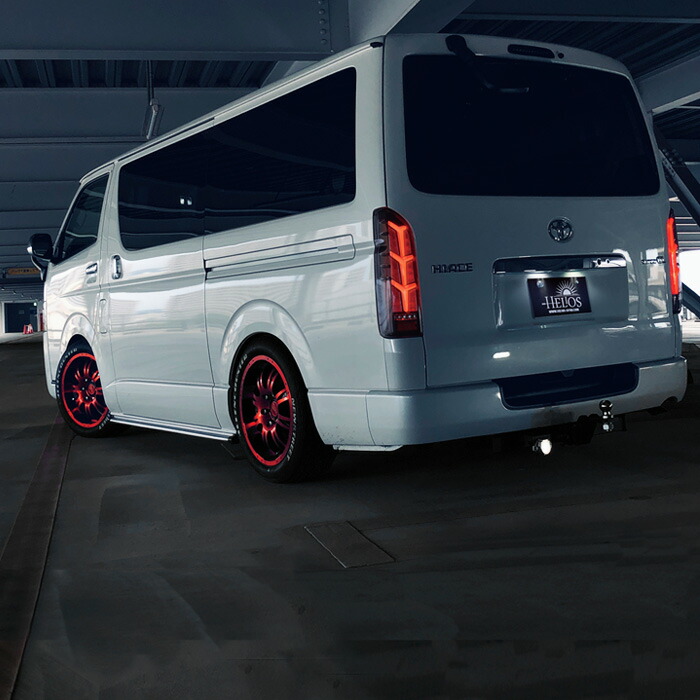 楽天市場】200系 ハイエース 3Dユーロビーム LED テールランプ クリア