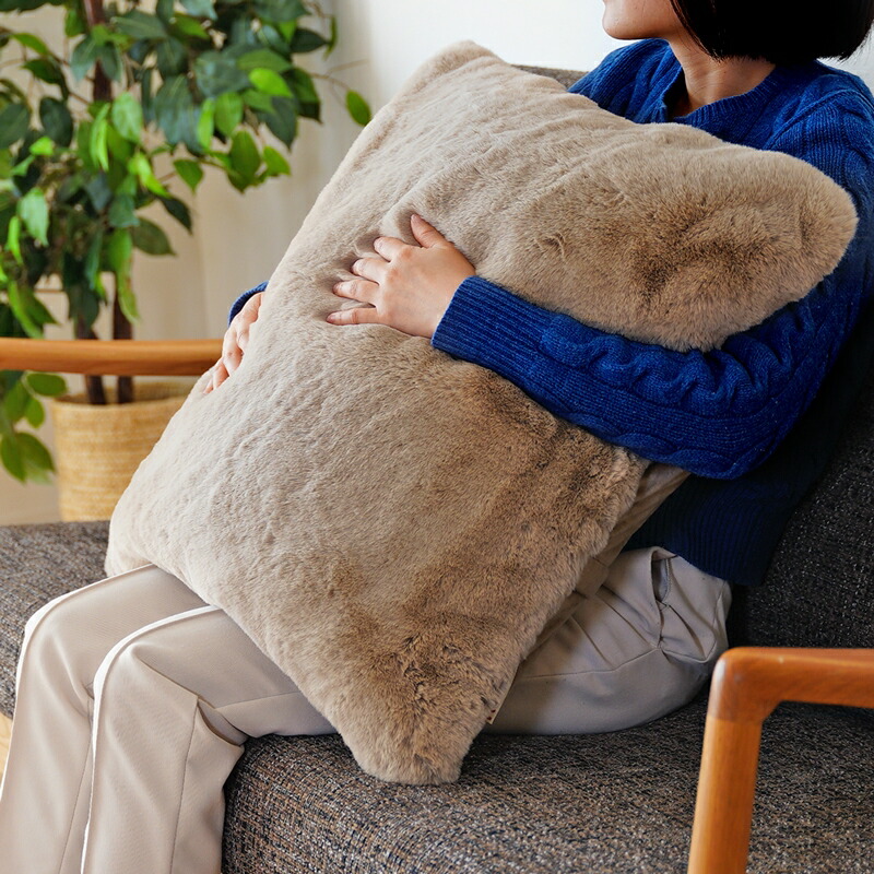 楽天市場】クッションカバー 約60cm × 60cm 1枚 ラッピング可 フェイク