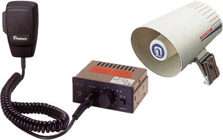 楽天市場】拡声器 車載用 マイク放送アンプ スピーカー 12V車用 ノボル