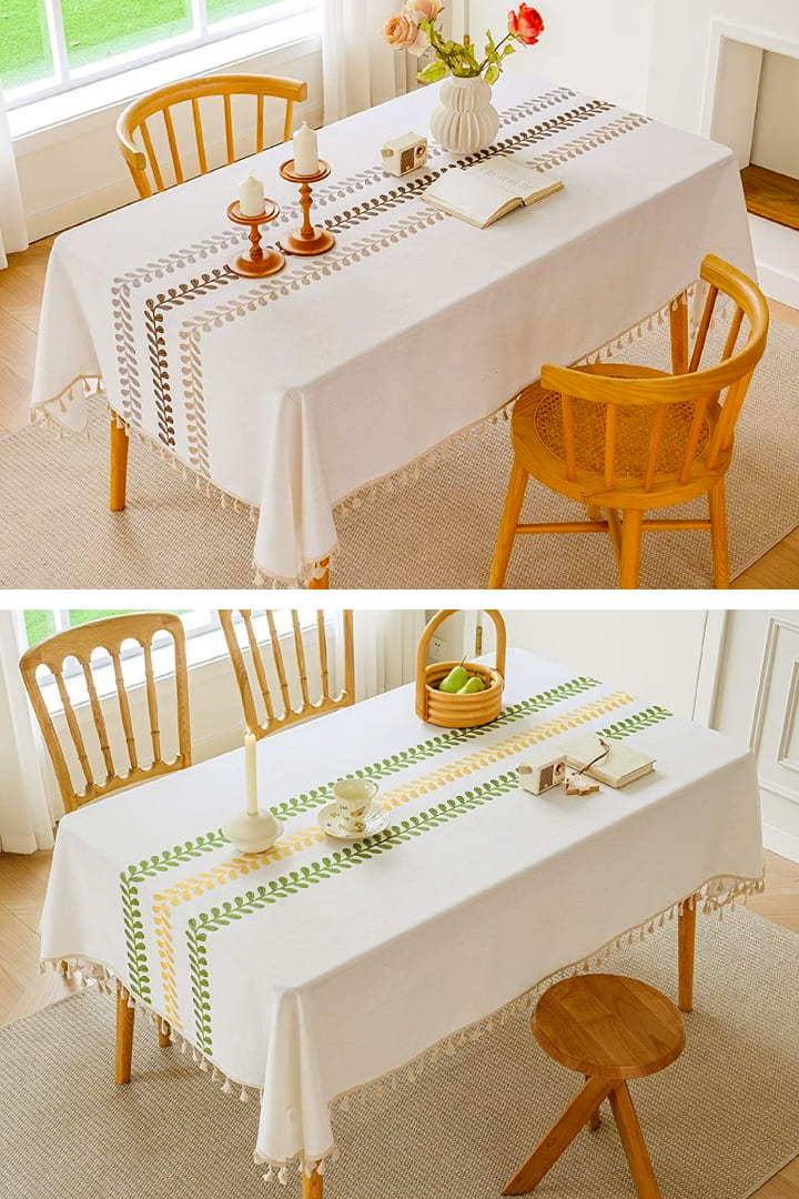 楽天市場】クーポンありテーブルクロス 北欧 撥水加工 おしゃれ