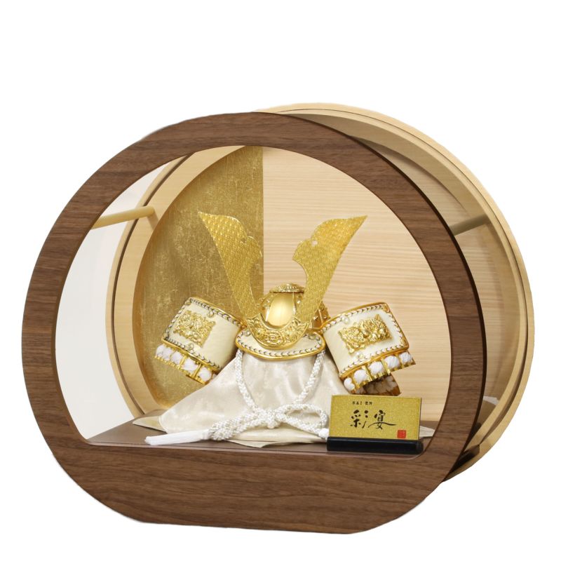 楽天市場】送料無料 東玉作 五月人形 6号 アクリルケース入り兜飾り