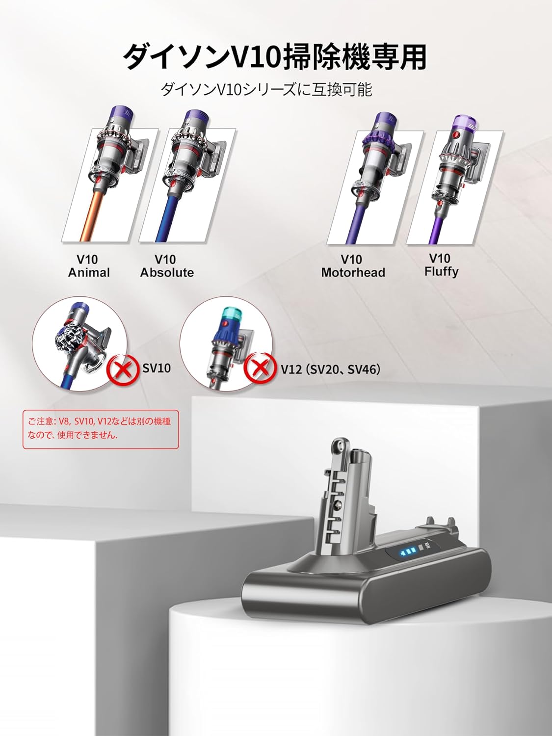 楽天市場】【楽天ランキング受賞】ダイソン バッテリー V10 掃除機