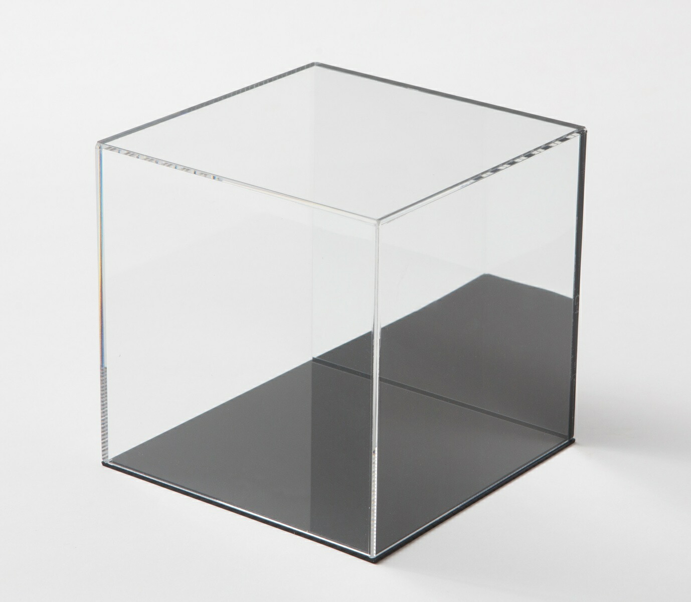 楽天市場】アクリル フィギュアケース 背面ミラー 台座 W300×D300×H300