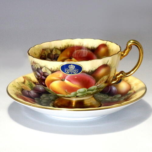 楽天市場】エインズレイ AYNSLEY オーチャードゴールド 英国製 カップ