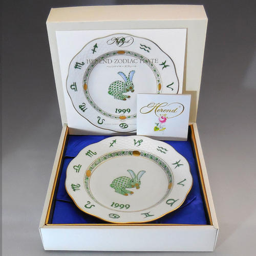 楽天市場】ヘレンド Herend ZODIAC 干支シリーズ 1999年 卯 うさぎ