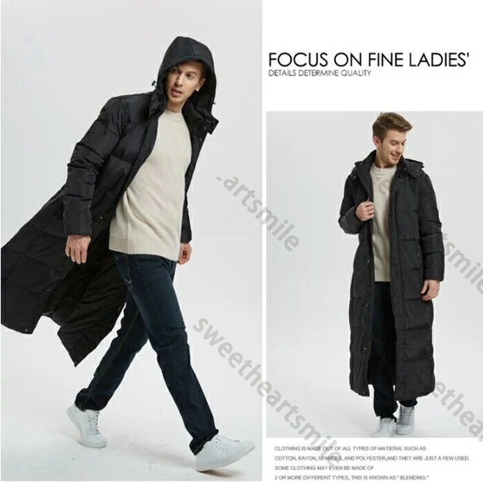 楽天市場】走れる！！防寒策バッチリ！ ロングダウンコート メンズ