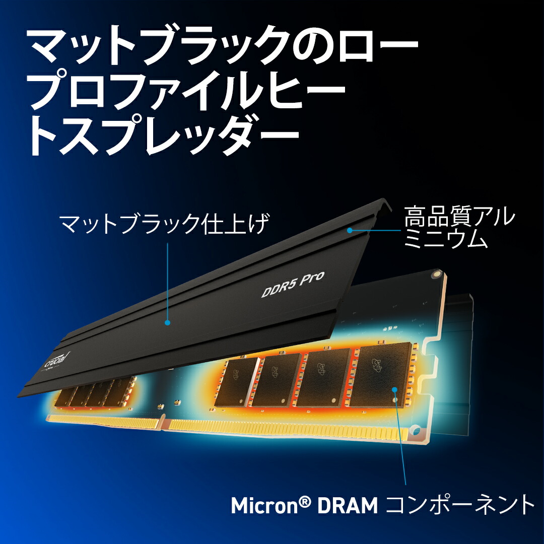楽天市場】Crucial(クルーシャル) PRO (マイクロン製) デスクトップPC
