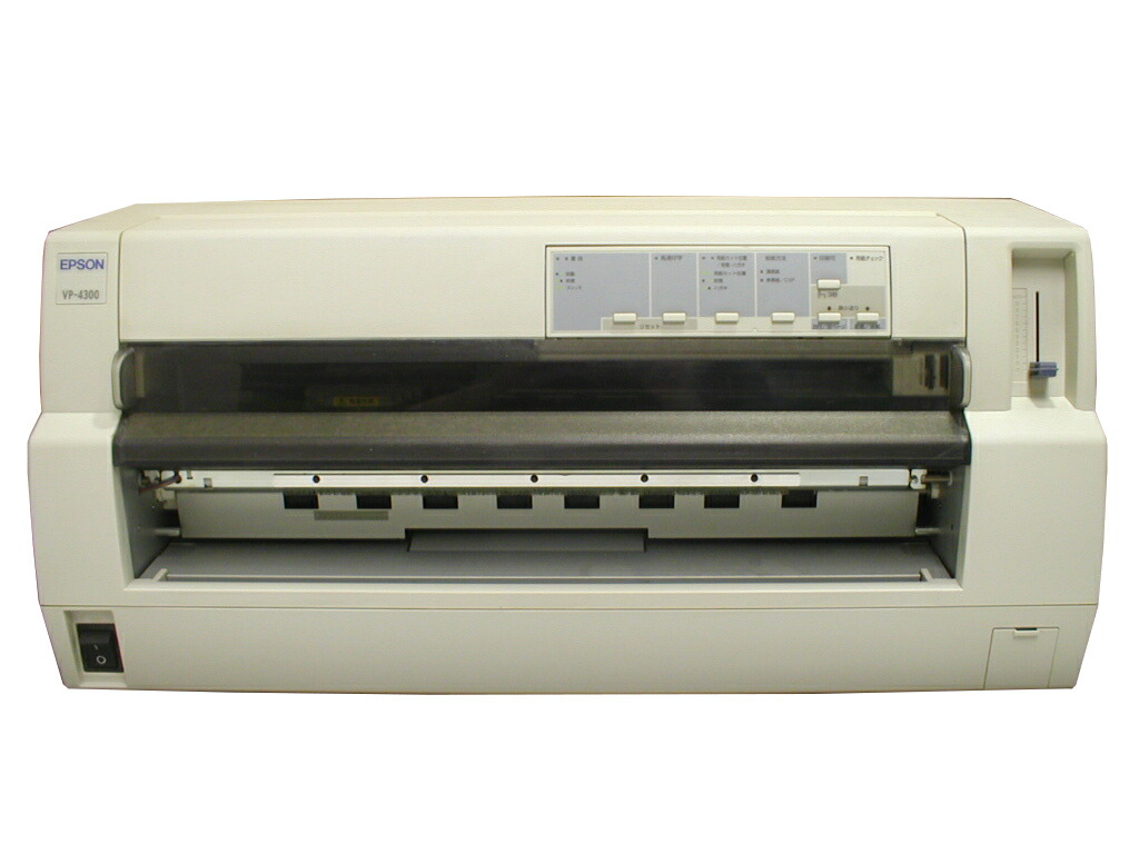 楽天市場】VP-4300 EPSON ドットプリンタ USB対応【中古】 : すまいるOA