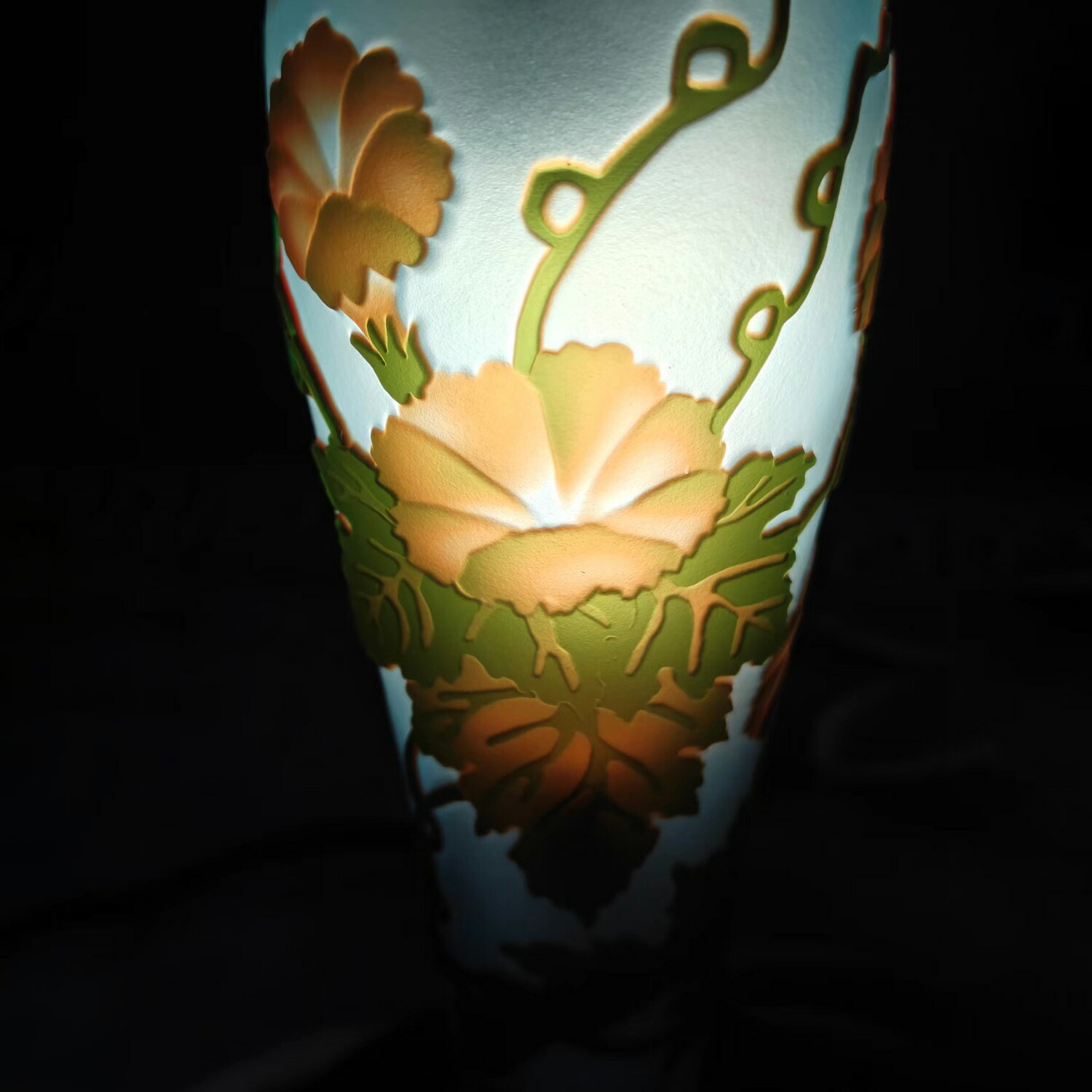 楽天市場】ガレランプ アールヌーボーランプ 卓上 照明 エミール ガレ