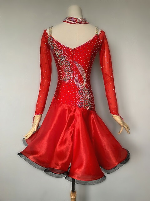 楽天市場】【新商品】社交ダンス・社交ダンスドレス・競技用ドレス