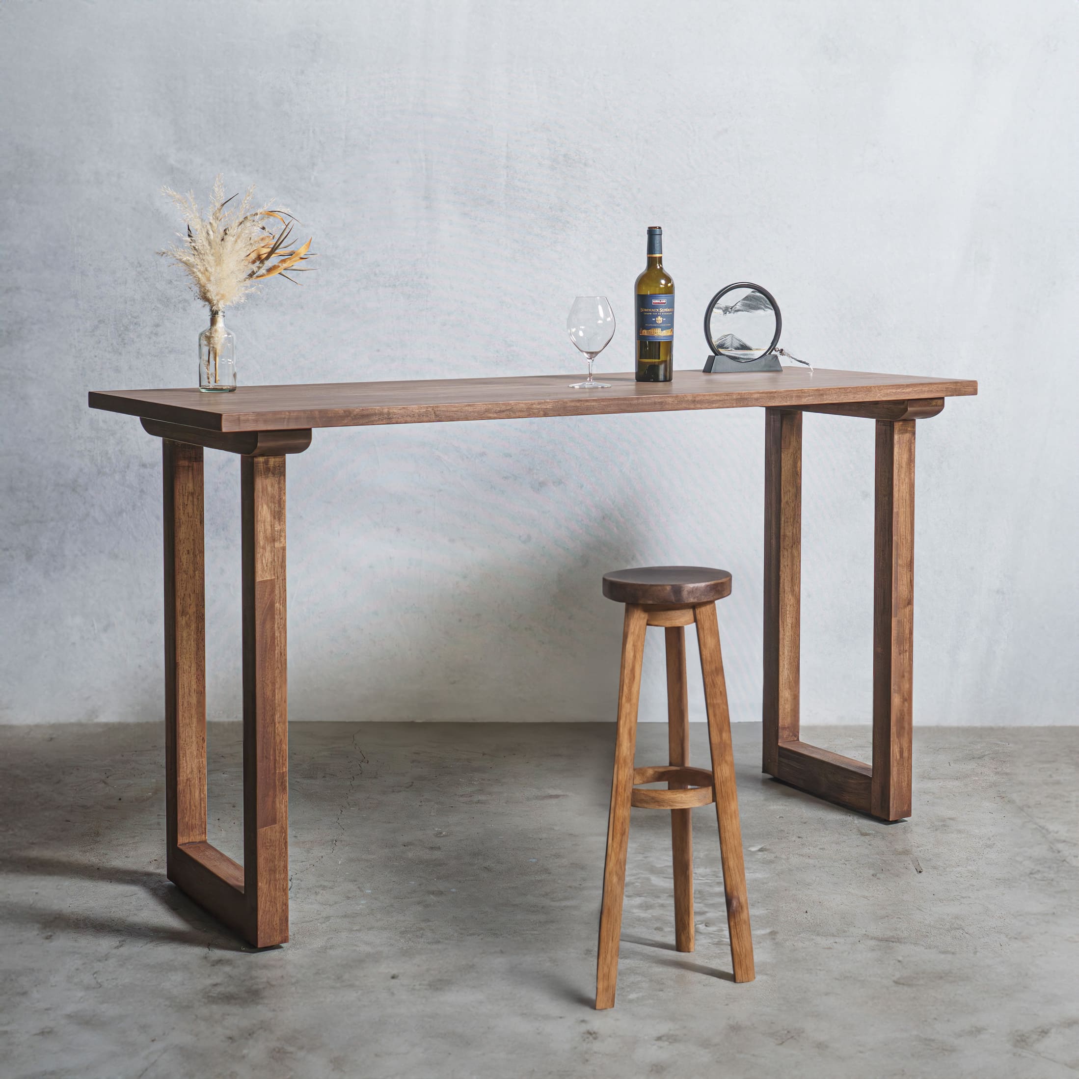 楽天市場】木製 オーダー スタンディングデスク 口型 【清水材木店